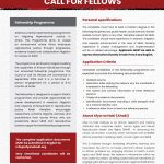 CALL FOR FELLOWS - CLOSED