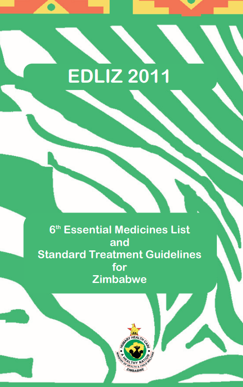 6th Essential Medicines List & Standard Treatment Guidelines for Zimbabwe