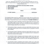 CEHURD and 2 others V The Attorney General - Constitutional Petition No 16 of 2011 - DECREE