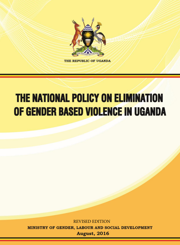 National Policy on Elimination of Gender Based Violence in Uganda