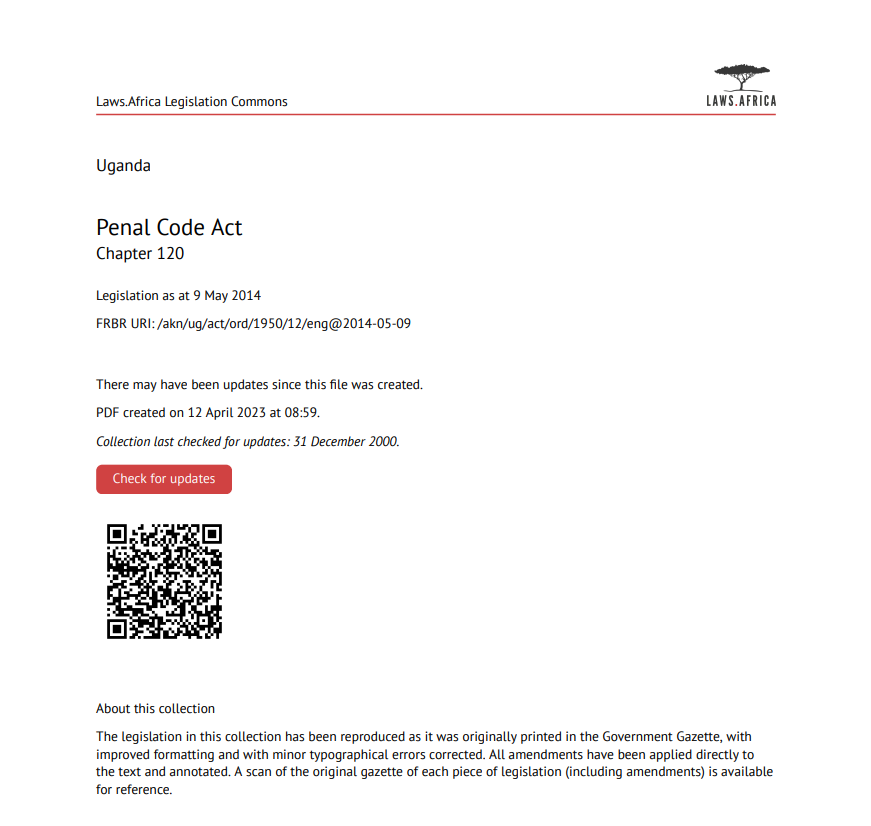 Penal Code Act