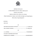 The Inspector General of Police and Attorney General v AJ (a minor) and Ex parte Standford Siliro Shaba on behalf of TS (a minor) (Misc Civil Appeal 5 of 2022) 2022 MWSC