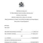 The Inspector General of Police and Attorney General v AJ (a minor) and Ex parte Standford Siliro Shaba on behalf of TS (a minor)  (Misc Civil Appeal 5 of 2022) 2022 MWSC