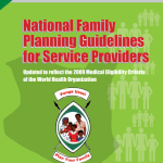 Family Planning Guidelines for Service Providers (2010)