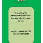 Integrating STI-RTI into Reproductive Health services-Handbook for Service Providers