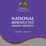National Reproductive Health Strategy (2009 - 2015)