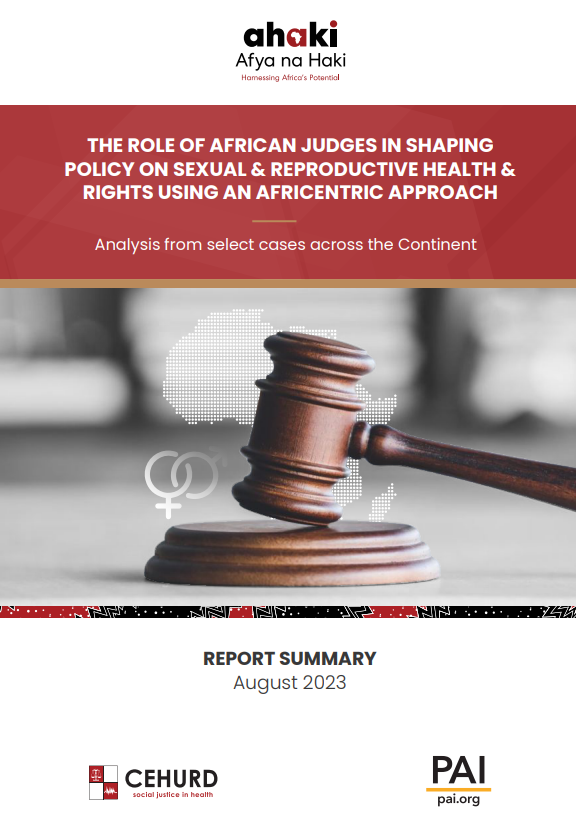 ROLE OF AFRICAN JUDGES