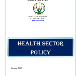 Rwanda Health Sector  Policy