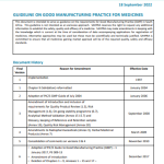 SAHPGL INSP-02_v8 Guideline on Good Manufacturing Practice for Medicines