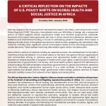The Africa Reproductive Justice Litigation Alliance's statement on the impact of the Global Gag Rule (GGR)